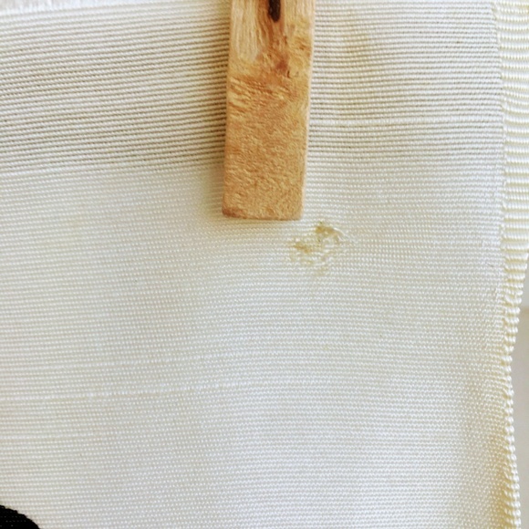 Vintage Japanese Lady Cherry Blossoms Silk Picture - Picture 5 of 8